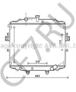 253104F110 HCC Радиатор СОД Porter 2, в городе Екатеринбург