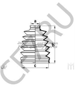 63-00-055 Ashika ПЫЛЬНИК ШРУС В КОМПЛЕКТЕ в городе Екатеринбург