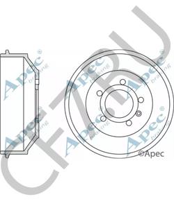 545120091 LDV Тормозной барабан в городе Екатеринбург