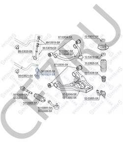 QP509-21084 INTERNATIONAL Тяга / стойка, стабилизатор в городе Екатеринбург