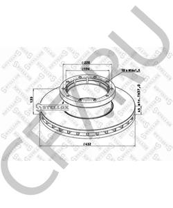 UN20400566 OPTARE Тормозной диск в городе Екатеринбург