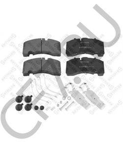 S0572915800 SAUER Колодки дисковые с ремкомплектом без выреза под балку в городе Екатеринбург