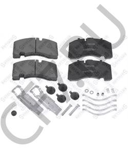 S0572930800 SAUER Колодки дисковые с ремкомплектом с вырезом под балку в городе Екатеринбург