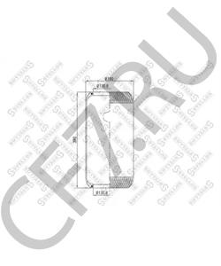 624319-710 VAN HOOL Кожух пневматической рессоры в городе Екатеринбург