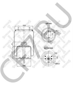 166259 GIGANT Кожух пневматической рессоры в городе Екатеринбург