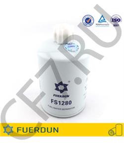 FS1280 FUERDUN Фильтр топливный сепаратор (4BT-6BT,6CT) {ZK6737D,XML6112,6720C,6129,KLQ6129,6720,6840} в городе Екатеринбург