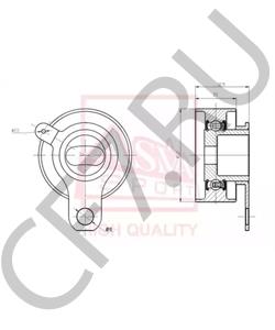 E030200005 EMGRAND (GEELY) Натяжной ролик, клиновой ремень в городе Екатеринбург