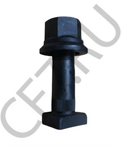 AZ9100410104 HOWO Болт М22*1,5* 90 без гайки колесный перед. (4х2/6х2/6х4/8х4)  в городе Екатеринбург