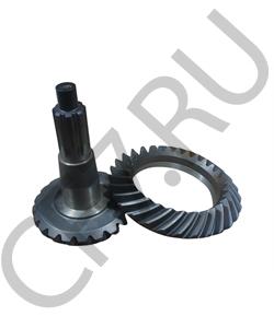 199012320181 HOWO Коническая пара заднего редуктора Z=8 (29х21, i-4.8, длинный хвостик) H в городе Екатеринбург