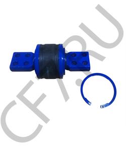 2919065-A260 Запчасть Сайлентблок реактивной штанги V-образной большой (центральный, 110х77., 8 отв.) F J6 FAW (ФАВ), шт в городе Екатеринбург