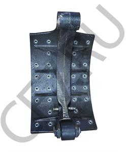 AK35020802BZ8B PRC Колодка тормозная в сборе сред. зад. моста JAC N350 14/14 в городе Екатеринбург