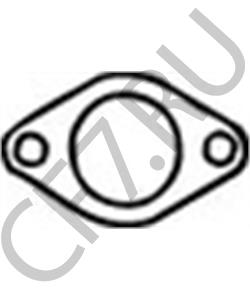 8943283520 BOSKET Прокладка глушителя ISUZU NQR71 NQR75 NQR90 NPR75 (2 отв.) () () в городе Екатеринбург