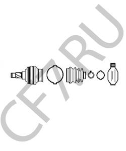 374027 OPEL Шарнирный комплект, приводной вал в городе Екатеринбург