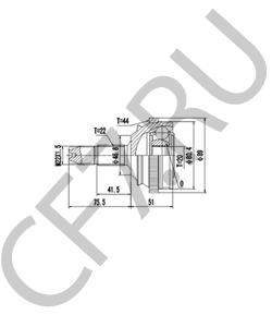 7631082 FIAT / LANCIA Подвеска, автоматическая коробка передач в городе Екатеринбург