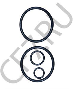 ZHLQ-1703028/47 SHAANXI Комплект резиновых колец (2 больших кольца) 75*65*5 ( 14765, 14345, 14344 ) в городе Екатеринбург