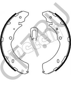 3502190P00 GEELY Комплект тормозных колодок в городе Екатеринбург