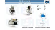 CR Стартер 4M50/FE85D (E3/4) Fuso Canter, CR