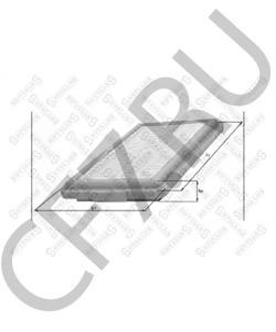 B1109103 LIFAN Фильтр воздушный Lifan Solano, шт в городе Екатеринбург