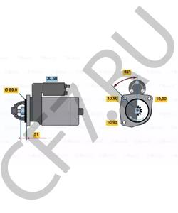 3228 193 R 91 DRESSER Стартер в городе Екатеринбург