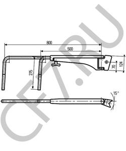 1-34-677-082 CASE IH Кронштейн, наружное зеркало в городе Екатеринбург