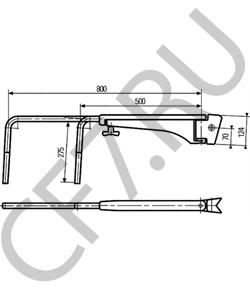 1-34-577-027 CASE IH Кронштейн, наружное зеркало в городе Екатеринбург