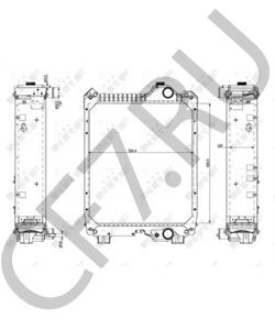 87737094 CASE Радиатор в городе Екатеринбург