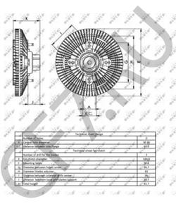 S104754 NEW HOLLAND Сцепление, вентилятор радиатора в городе Екатеринбург