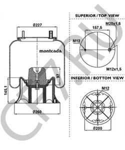 201923 AEC Кожух пневматической рессоры в городе Екатеринбург