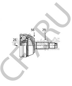 VKJA5749 SKF ШРУС внешний | перед прав/лев | в городе Екатеринбург