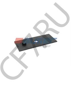 0528136150 AVTOSHTAMP Пластина подрессорная 235*98*5 (с бобышкой) в городе Екатеринбург