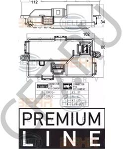 9 226 780 BMW (BRILLIANCE) Регулятор, вентилятор салона в городе Екатеринбург