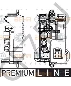203 821 40 58 MAYBACH Регулятор, вентилятор салона в городе Екатеринбург