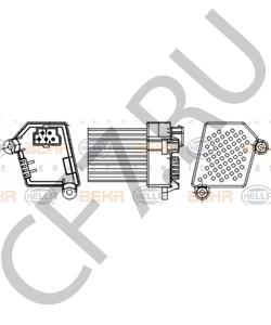 64 11 6 929 486 BMW (BRILLIANCE) Регулятор, вентилятор салона в городе Екатеринбург