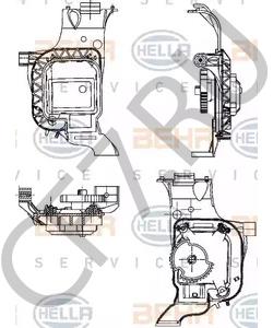 6Q1819453D VW (SVW) Регулировочный элемент, смесительный клапан в городе Екатеринбург