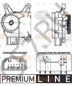 6R0907511C VAG Исполнительный электродвиг. [ORG в городе Екатеринбург