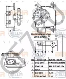 6Q2819453A VW (SVW) Регулировочный элемент, смесительный клапан в городе Екатеринбург
