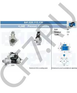 3103305 CUMMINS FOTON Стартер (24V;8,3kW) Cummins M11 в городе Екатеринбург