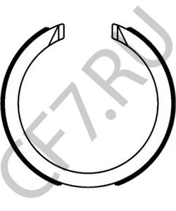 483KT05010 Ssang Yong колодки ручного тормоза [ORG в городе Екатеринбург