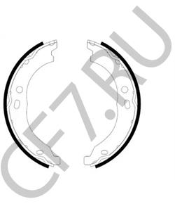 77364023 Fiat/Alfa Romeo/Lancia Комплект тормозных колодок, стояночная тормозная система [ORG в городе Екатеринбург