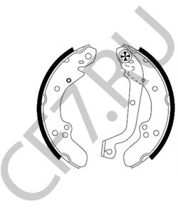 424159 AUVERLAND Комплект тормозных колодок в городе Екатеринбург