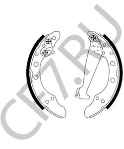 6Q0 609 525 A SKODA (SVW) Комплект тормозных колодок в городе Екатеринбург