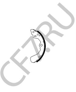 5320069G12 SUZUKI (CHANGHE) Комплект тормозных колодок в городе Екатеринбург