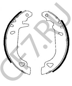 71738376 Alfa/Fiat/Lancia Колодки тормозные барабанные в городе Екатеринбург