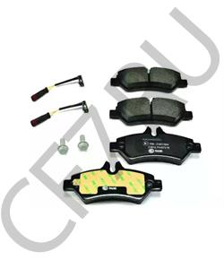 004 420 69 20 MERCEDES-BENZ (FJDA) Комплект тормозных колодок, дисковый тормоз в городе Екатеринбург