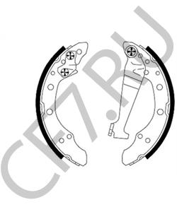 6Q0 609 526 A SKODA (SVW) Комплект тормозных колодок в городе Екатеринбург