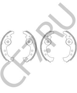 4460028 INNOCENTI Комплектующие, тормозная колодка в городе Екатеринбург