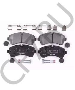 004 420 82 20 MERCEDES-BENZ (FJDA) Комплект тормозных колодок, дисковый тормоз в городе Екатеринбург