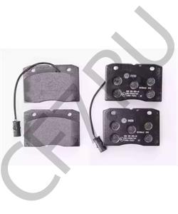 1906159 IVECO Комплект тормозных колодок, дисковый тормоз в городе Екатеринбург