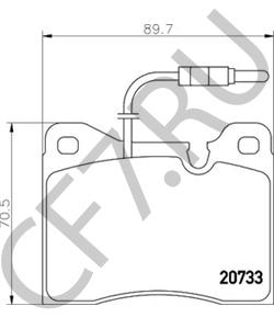F198104072010 FENDT Комплект тормозных колодок, дисковый тормоз в городе Екатеринбург