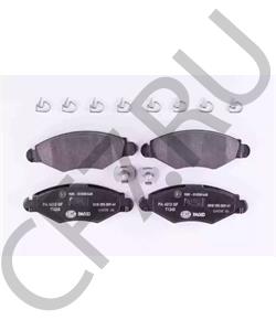 425494 CITROEN/PEUGEOT Колодки тормозные передние [ORG в городе Екатеринбург